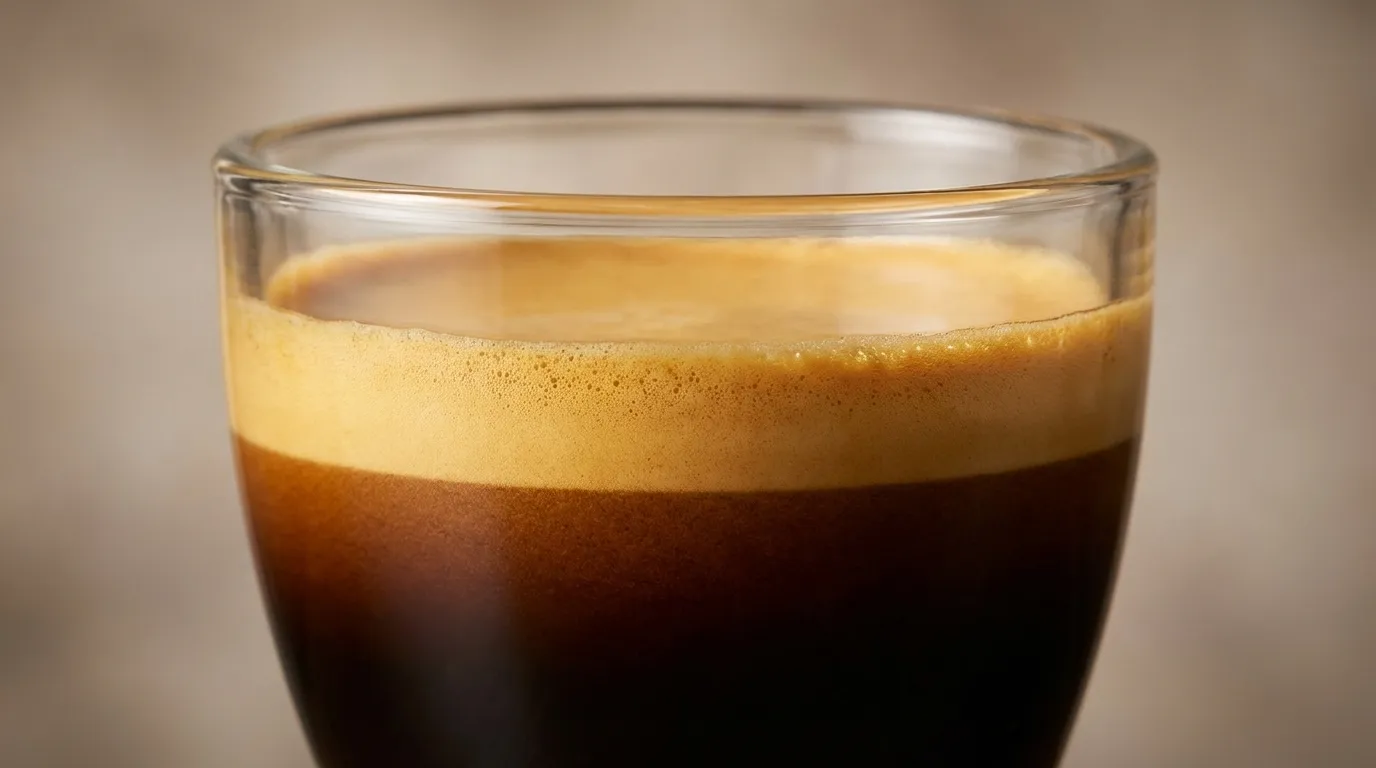 Anatomia cremy — trzy warstwy espresso