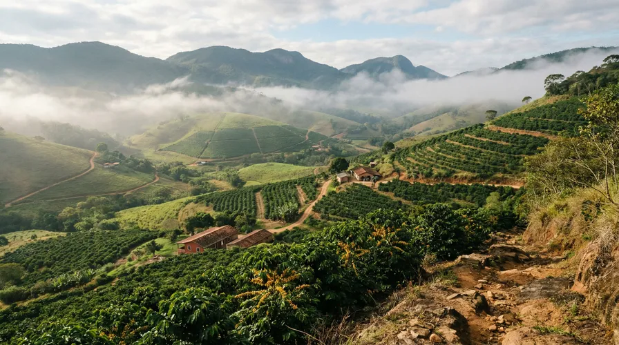 Widok na region Sao Rafael, Brazylia